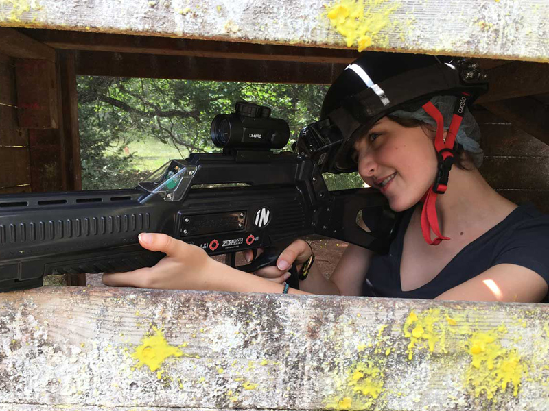 Tir de paint-ball en aveyron &agrave; millau